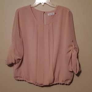 Blus pink blouse